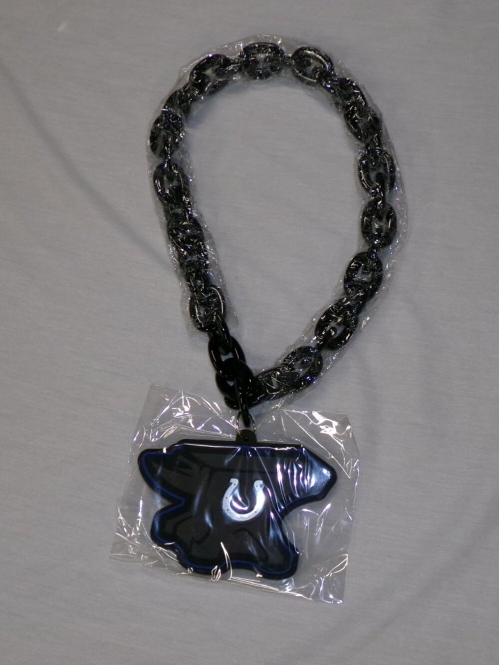 Indianapolis Colts Anvil Chain Oversized Necklace Stadium Giveaway 9/27 Limited